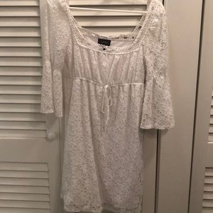 Laundry White Sundress